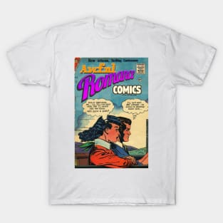 Retro Romance Comics design T-Shirt